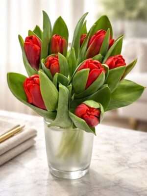 Rode Tulpen
