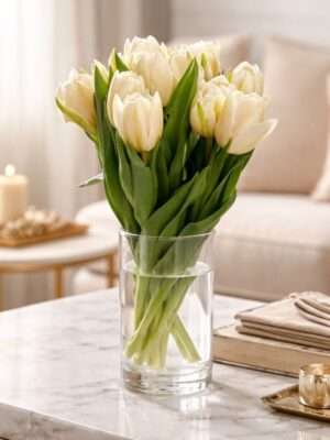 Witte Tulpen