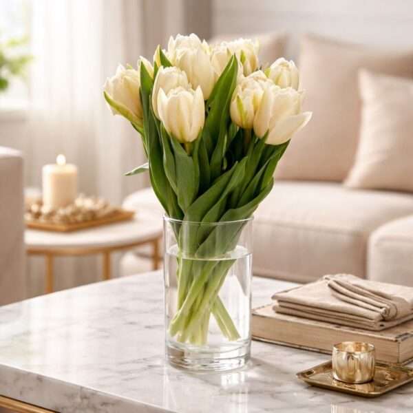Witte Tulpen