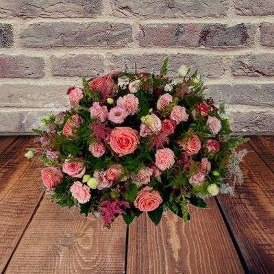Biedermeier Heart of Flowers