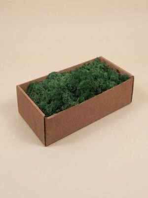 Fins rendiermos (mosgroen/moss green) 500gr.