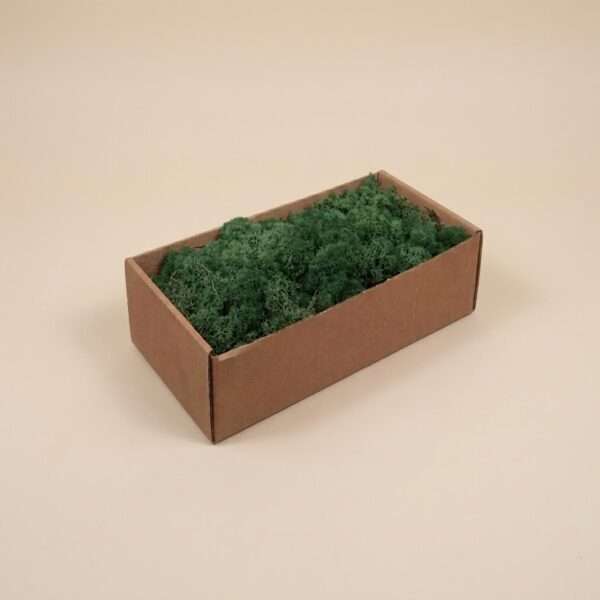 Fins rendiermos (mosgroen/moss green) 500gr.