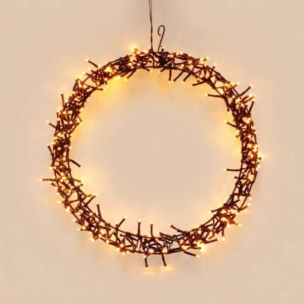 Krans Ring Dia.38 h.5,5cm 300led Extra Warm Wit